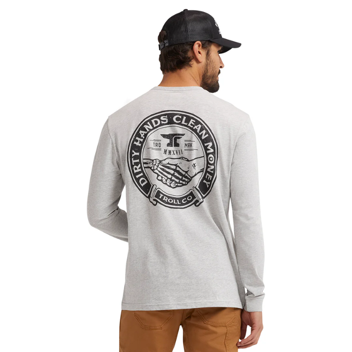 L/S HAGGLER - GRY
